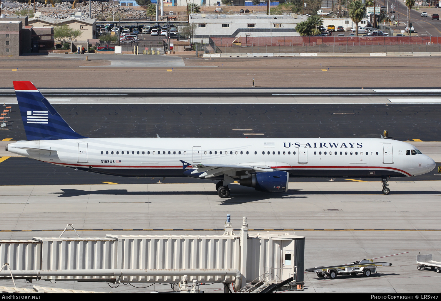 Aircraft Photo of N163US | Airbus A321-211 | US Airways | AirHistory.net #376303