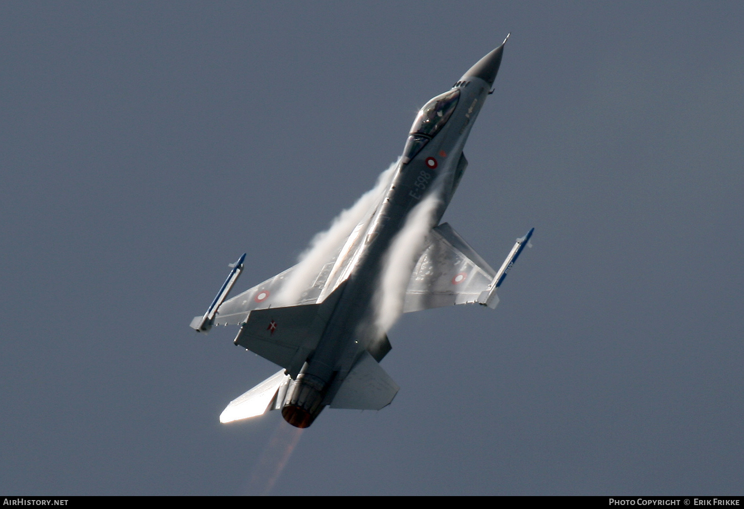 Aircraft Photo of E-598 | General Dynamics F-16AM Fighting Falcon | Denmark - Air Force | AirHistory.net #376310