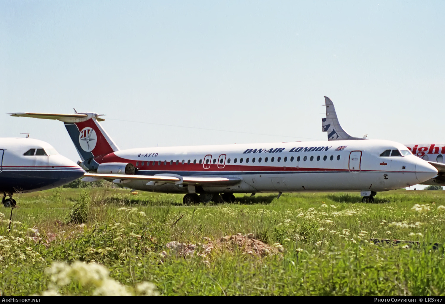 Aircraft Photo of G-AXYD | BAC 111-509EW One-Eleven | Dan-Air London | AirHistory.net #376320