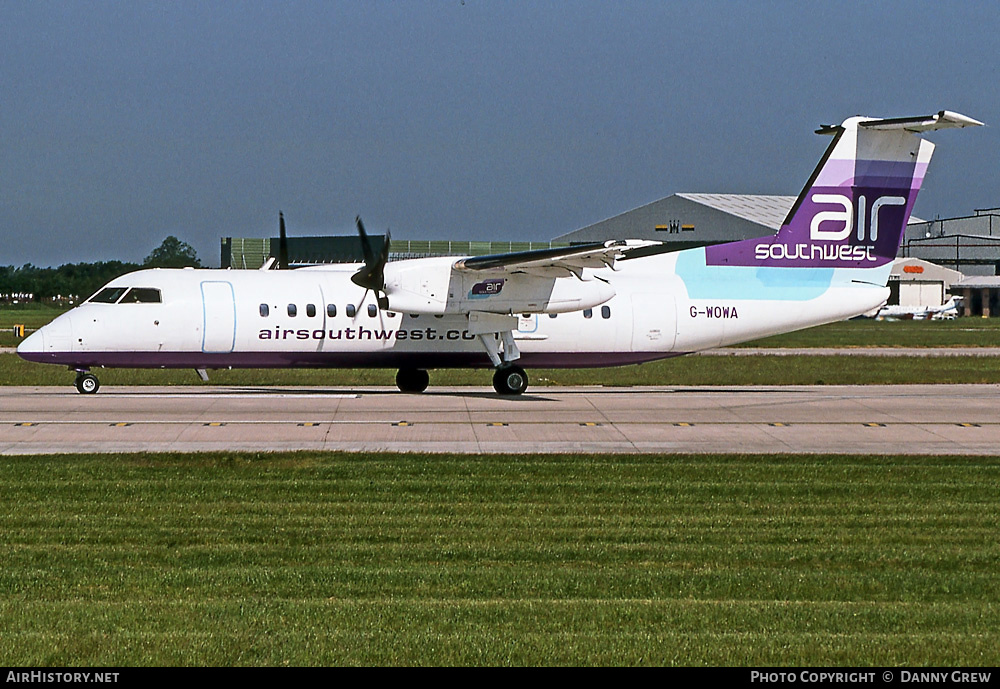 Aircraft Photo of G-WOWA | De Havilland Canada DHC-8-311 Dash 8 | Air Southwest | AirHistory.net #376322