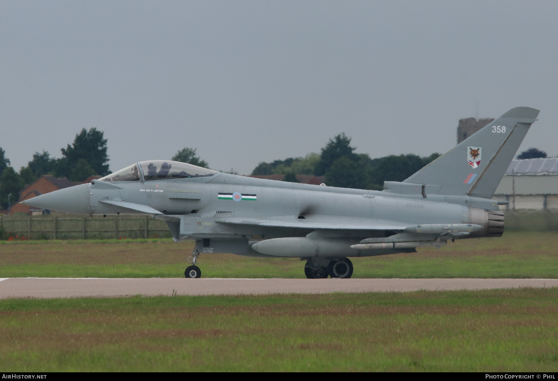 Aircraft Photo of ZK358 | Eurofighter EF-2000 Typhoon FGR4 | UK - Air Force | AirHistory.net #376346