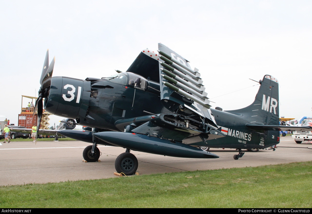 Aircraft Photo of N62466 | Douglas EA-1E Skyraider (AD-5W) | USA - Marines | AirHistory.net #376351