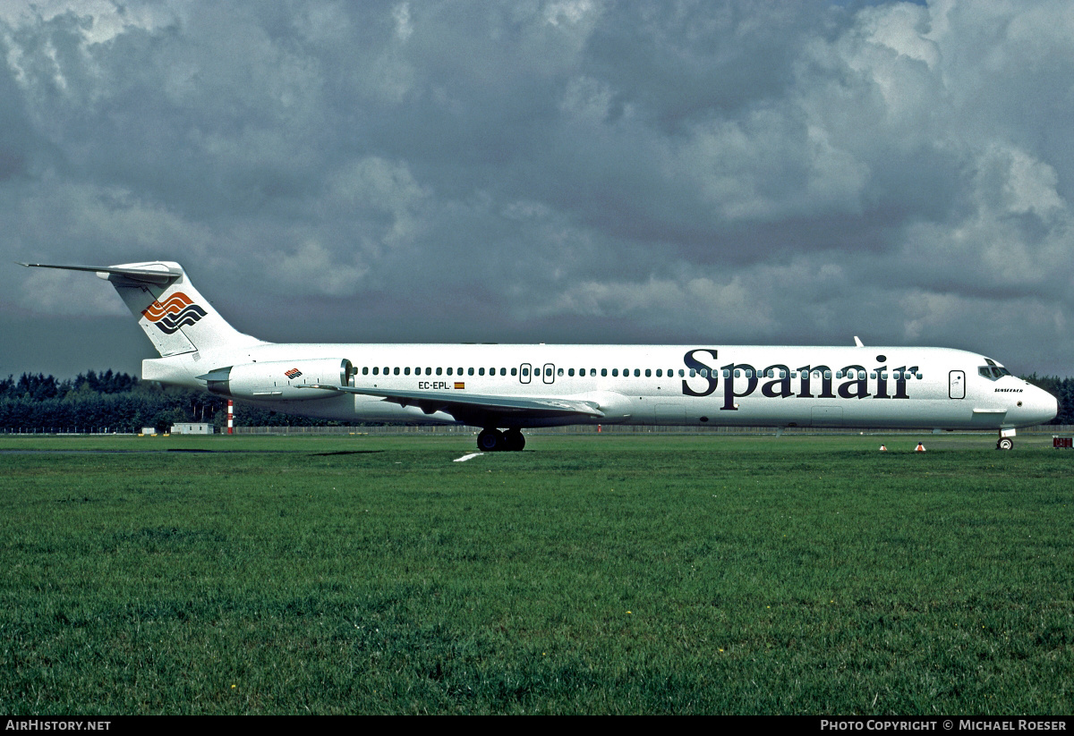 Aircraft Photo of EC-EPL | McDonnell Douglas MD-83 (DC-9-83) | Spanair | AirHistory.net #376362