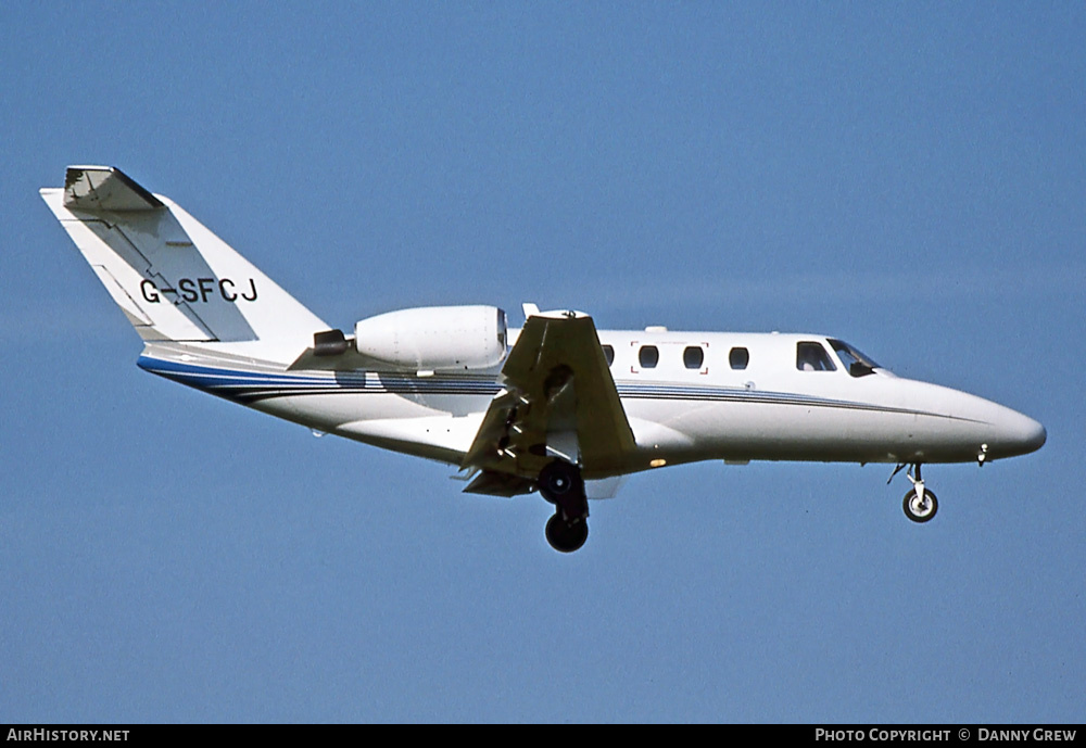 Aircraft Photo of G-SFCJ | Cessna 525 CitationJet | AirHistory.net #376363