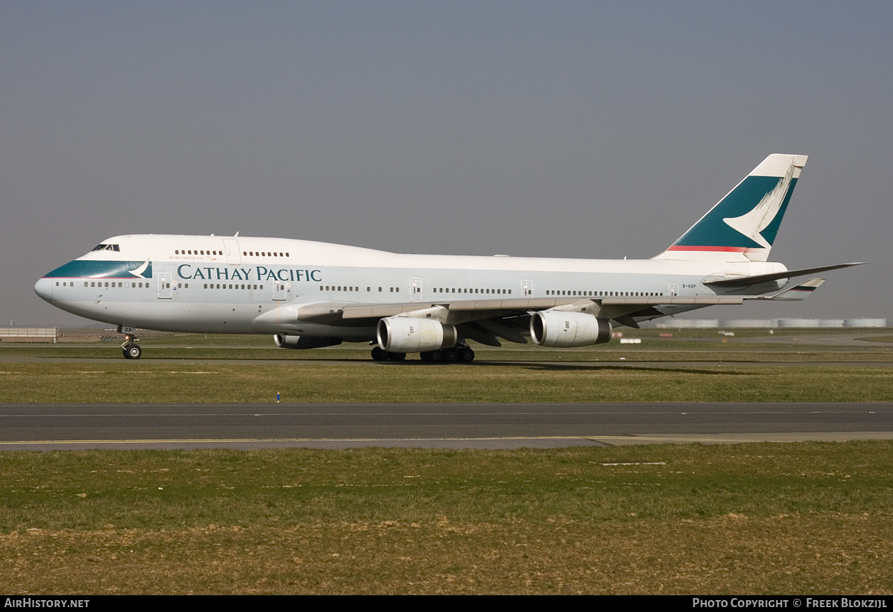Aircraft Photo of B-HOP | Boeing 747-467 | Cathay Pacific Airways | AirHistory.net #376390