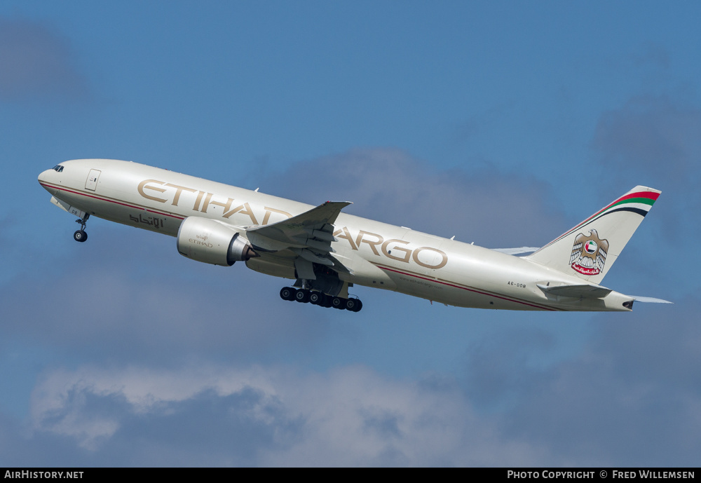 Aircraft Photo of A6-DDB | Boeing 777-FFX | Etihad Airways Cargo | AirHistory.net #376391