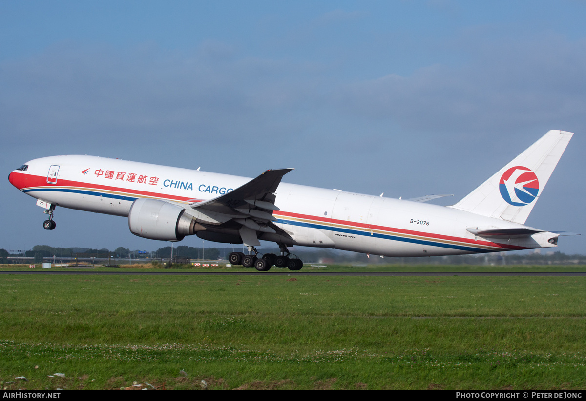 Aircraft Photo of B-2076 | Boeing 777-F6N | China Cargo Airlines | AirHistory.net #376411