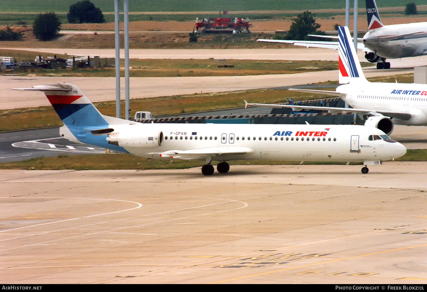 Aircraft Photo of F-GPXB | Fokker 100 (F28-0100) | Air Inter | AirHistory.net #376413