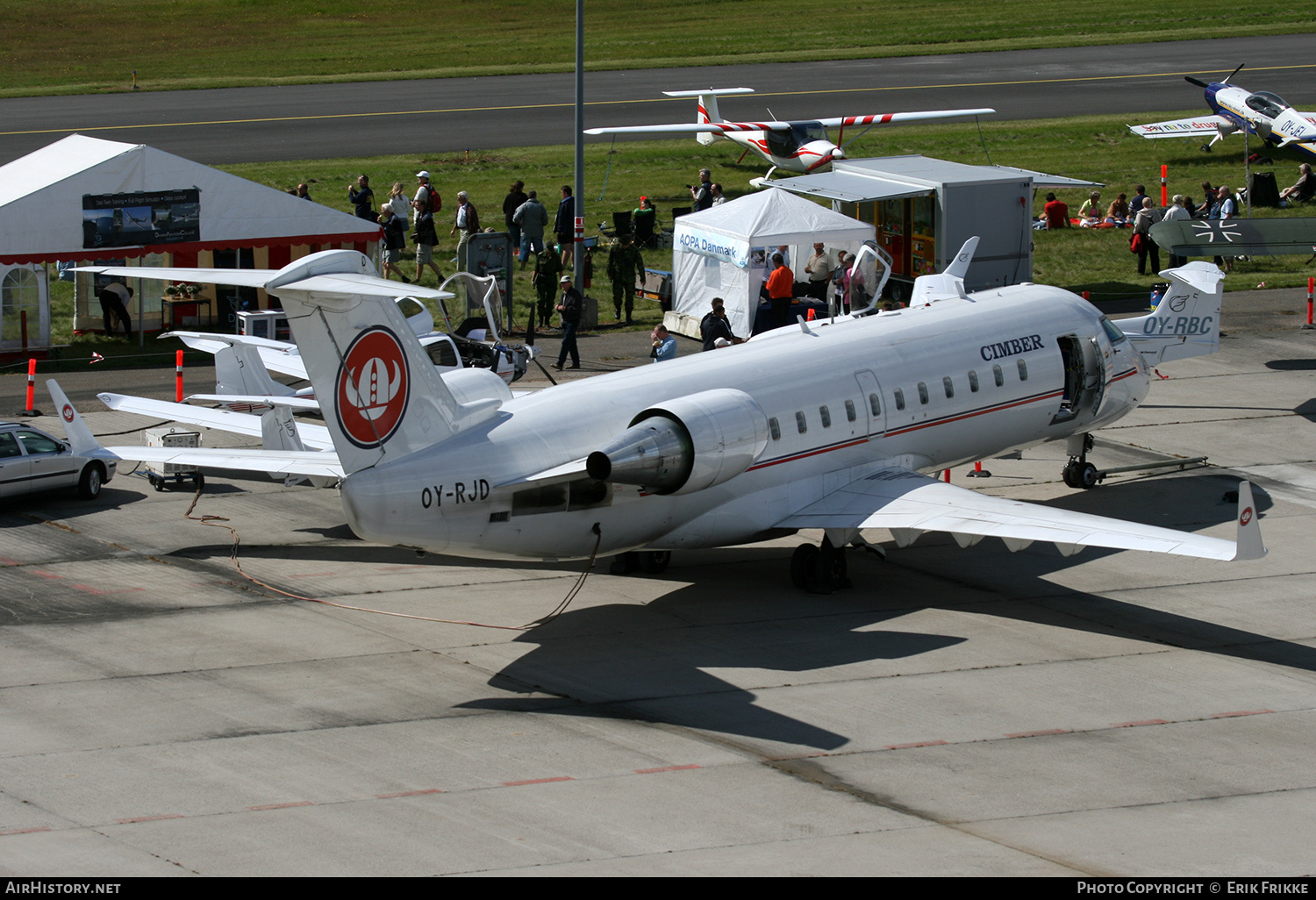 Aircraft Photo of OY-RJD | Canadair CRJ-200LR (CL-600-2B19) | Cimber Air | AirHistory.net #376415