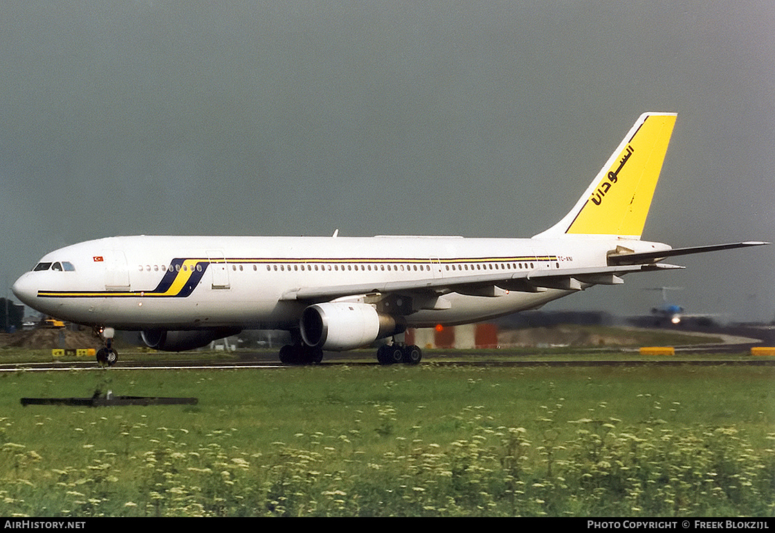 Aircraft Photo of TC-ANI | Airbus A300B4-102 | Sudan Airways | AirHistory.net #376427