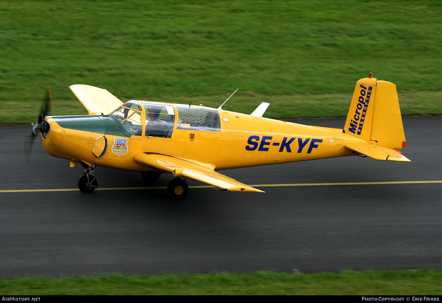 Aircraft Photo of SE-KYF | Saab 91D Safir | AirHistory.net #376433