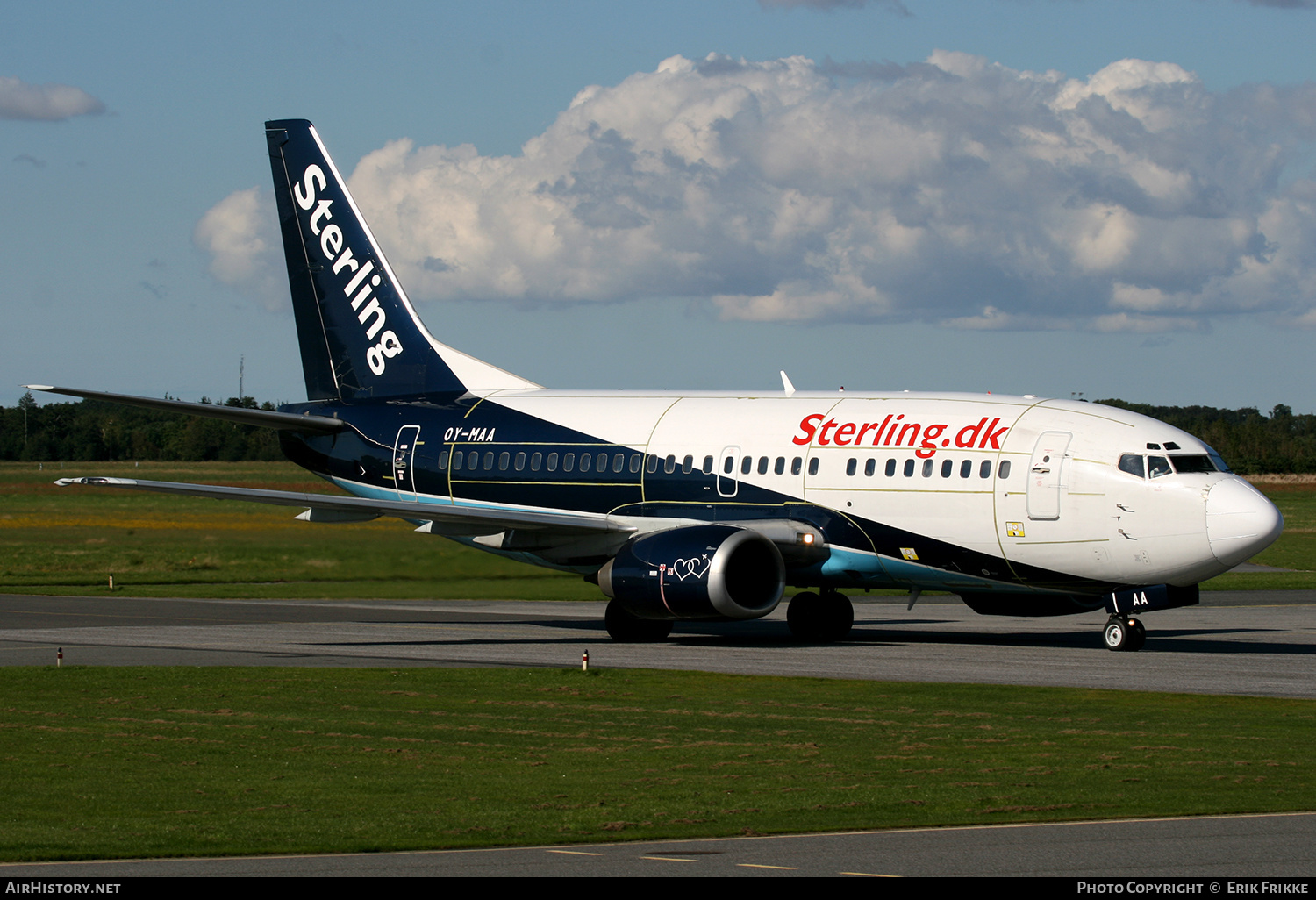 Aircraft Photo of OY-MAA | Boeing 737-5L9 | Sterling Airlines | AirHistory.net #376440