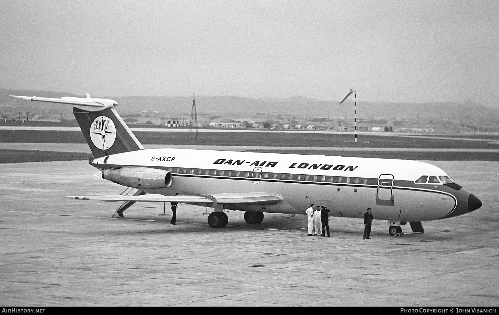 Aircraft Photo of G-AXCP | BAC 111-401AK One-Eleven | Dan-Air London | AirHistory.net #376460