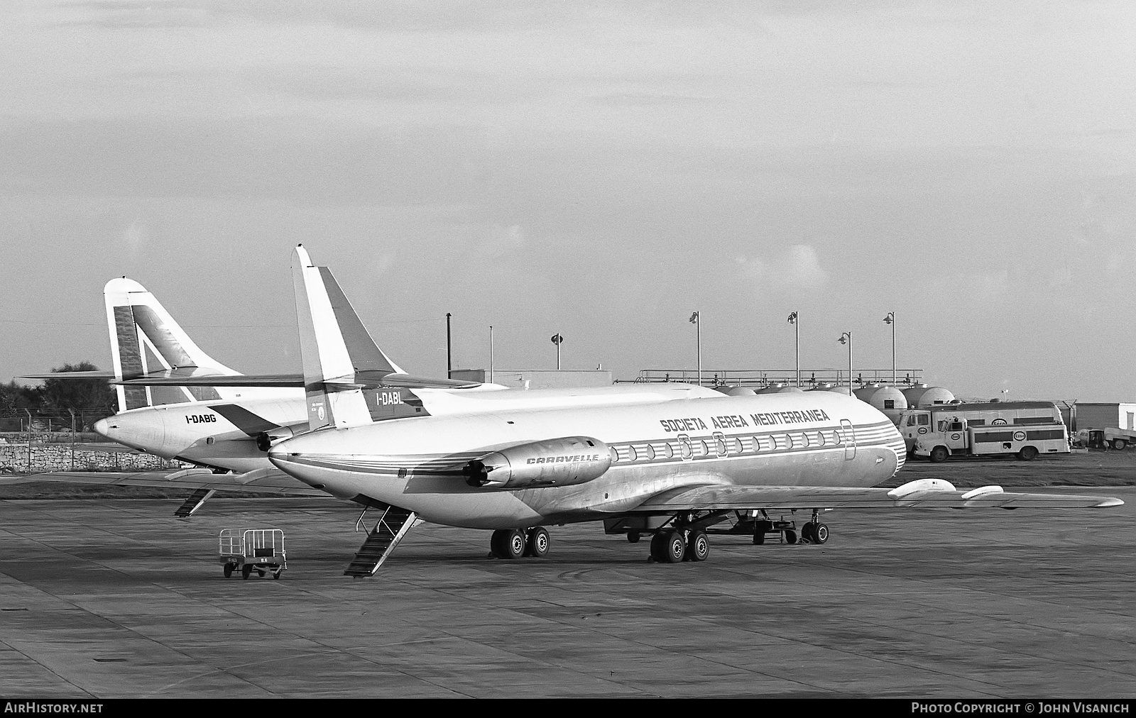 Aircraft Photo of I-DABL | Sud SE-210 Caravelle VI-N | Società Aerea Mediterranea - SAM | AirHistory.net #376461