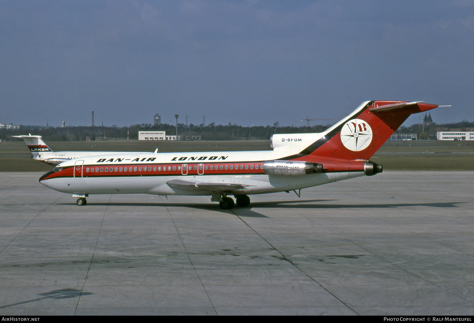 Aircraft Photo of G-BFGM | Boeing 727-95 | Dan-Air London | AirHistory.net #376482