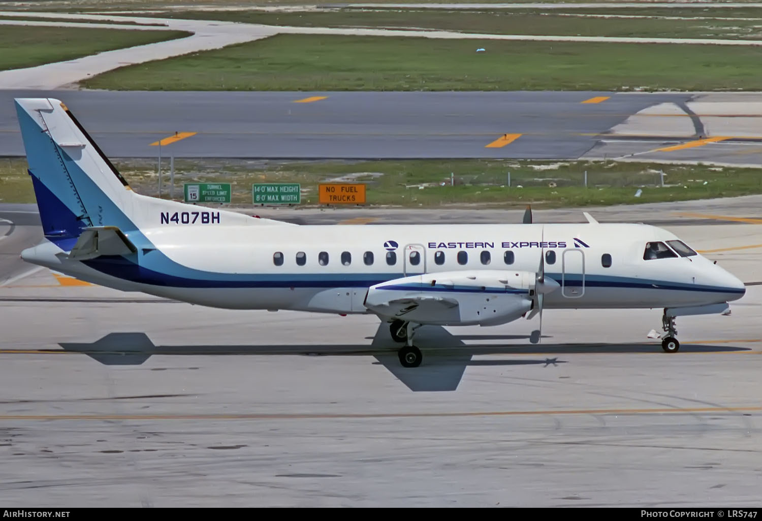 Aircraft Photo of N407BH | Saab-Fairchild SF-340A | Eastern Express | AirHistory.net #376496