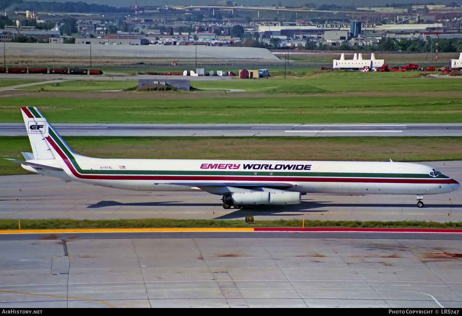 Aircraft Photo of N797AL | McDonnell Douglas DC-8-63(F) | Emery Worldwide | AirHistory.net #376519