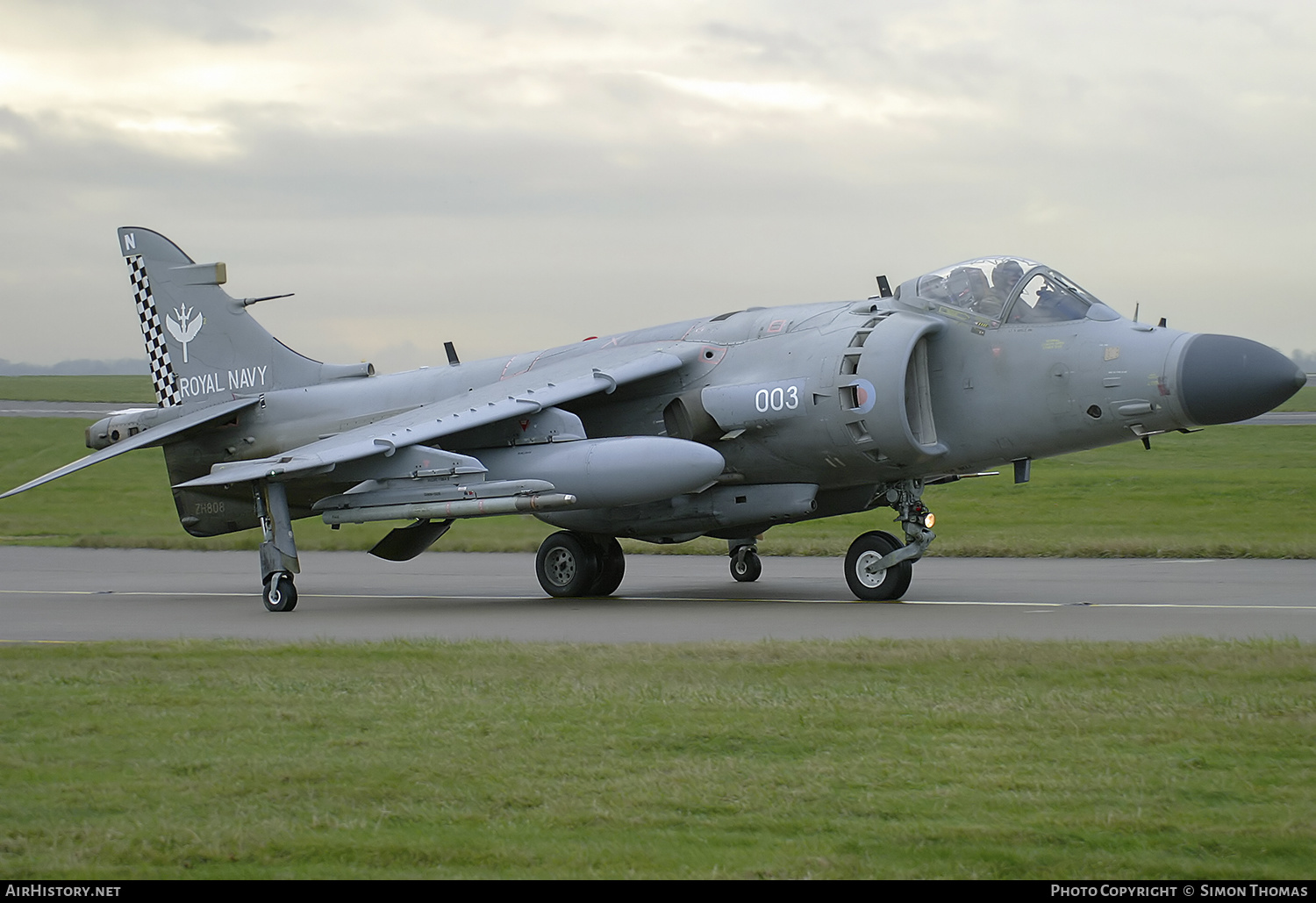 Aircraft Photo of ZH808 | British Aerospace Sea Harrier FA2 | UK - Navy | AirHistory.net #376556