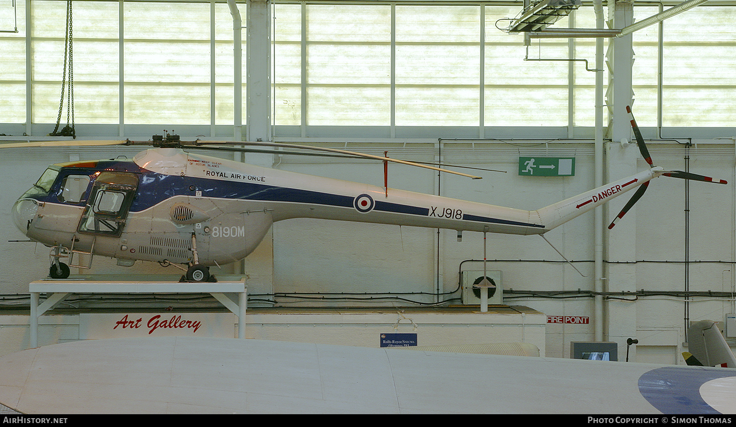 Aircraft Photo of XJ918 | Bristol 171 Sycamore HC14 | UK - Air Force | AirHistory.net #376557
