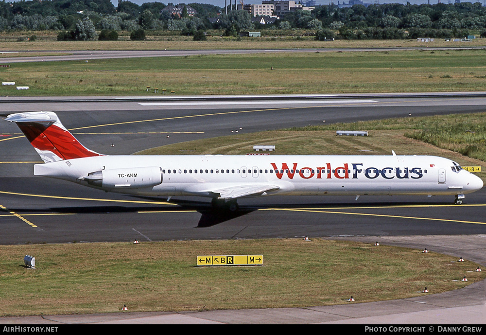 Aircraft Photo of TC-AKM | McDonnell Douglas MD-83 (DC-9-83) | World Focus Airlines | AirHistory.net #376558