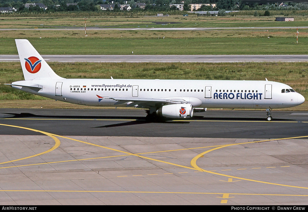 Aircraft Photo of D-ARFA | Airbus A321-231 | Aero Flight | AirHistory.net #376570