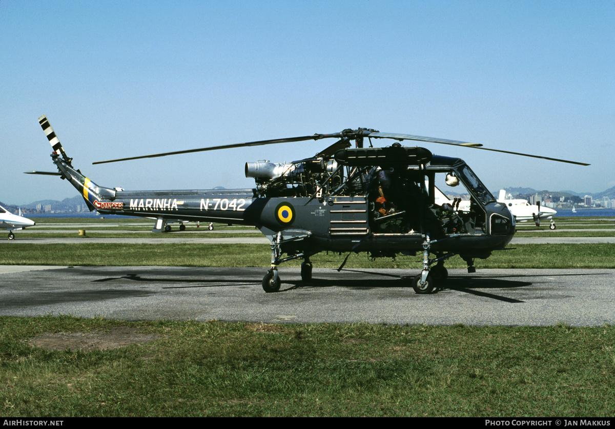 Aircraft Photo of N-7042 | Westland UH-2A (Wasp HAS1) | Brazil - Navy | AirHistory.net #376580