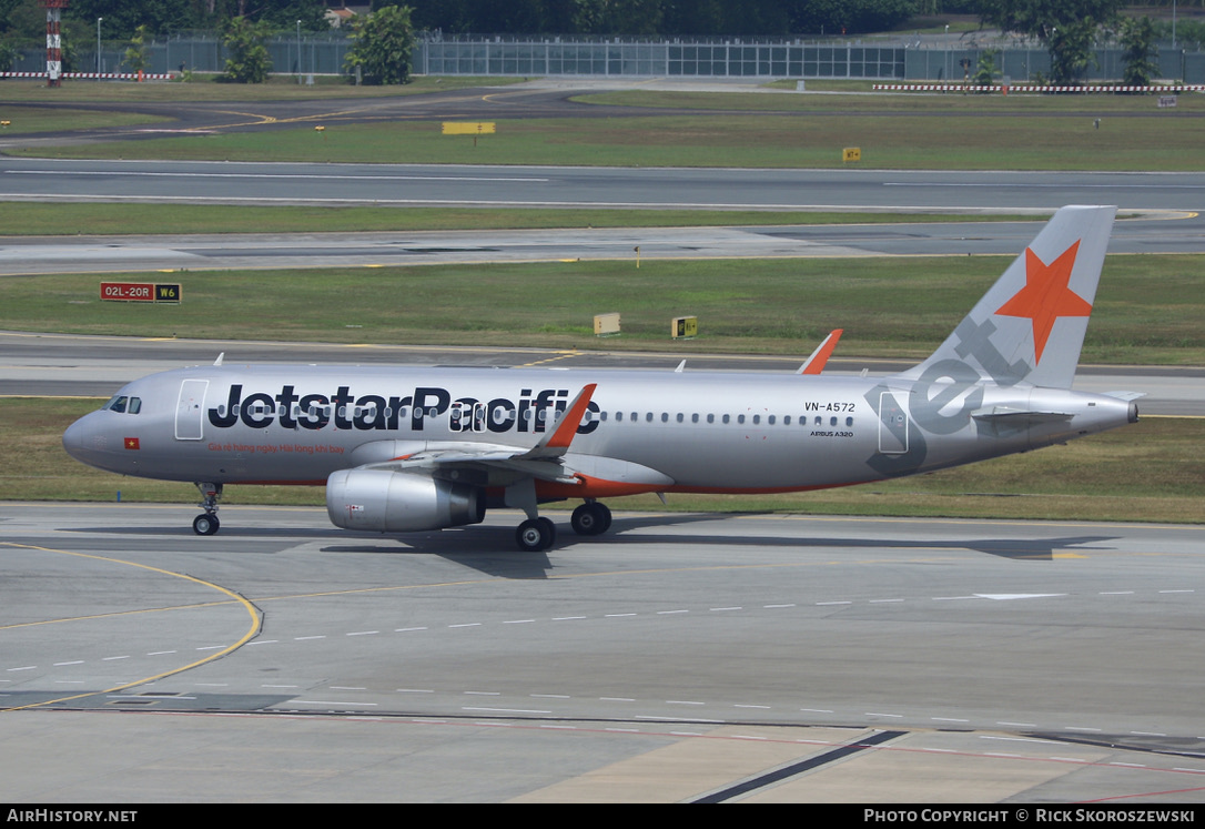 Aircraft Photo of VN-A572 | Airbus A320-232 | Jetstar Pacific Airways | AirHistory.net #376597