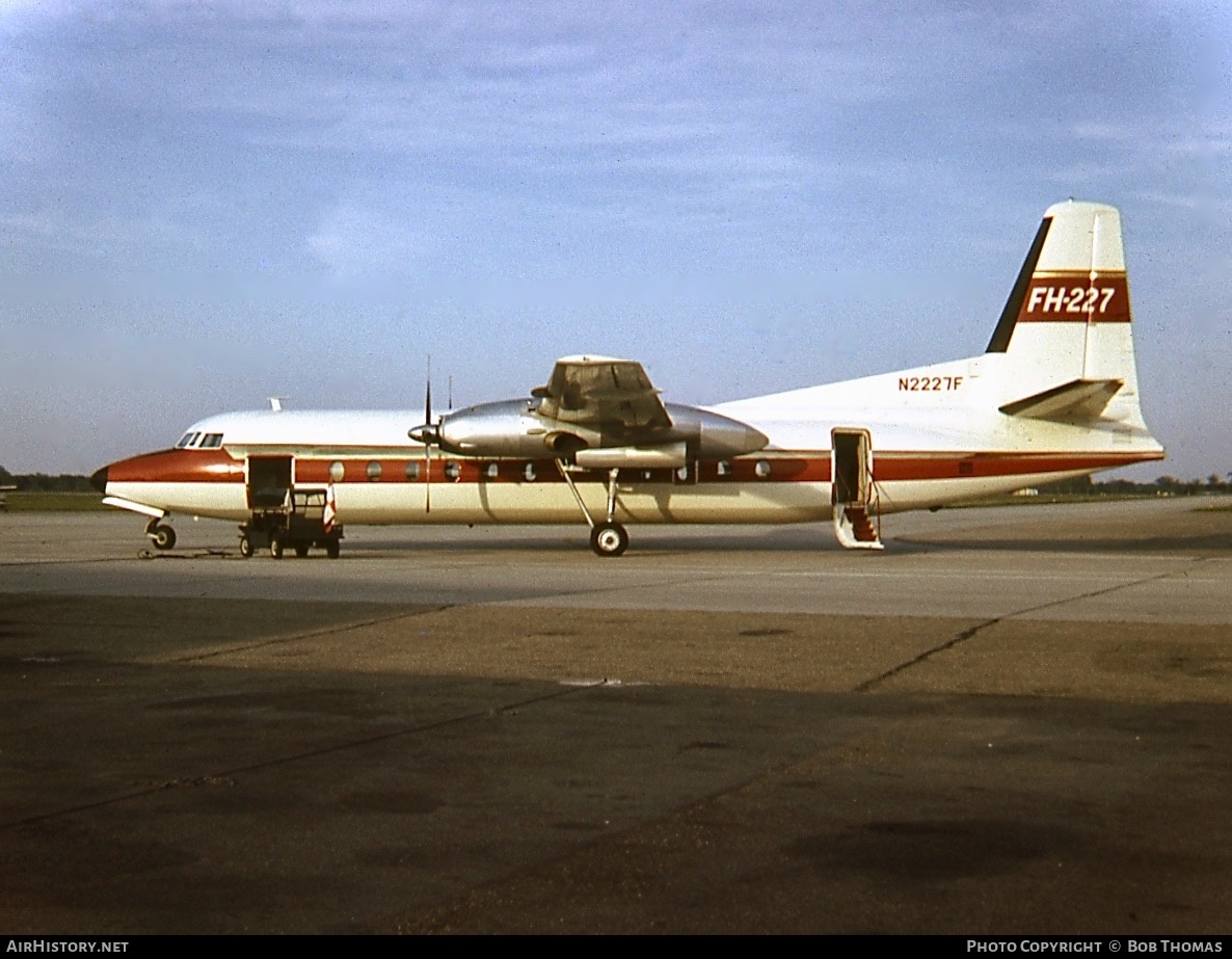 Aircraft Photo of N2227F | Fairchild Hiller FH-227 | AirHistory.net #376604