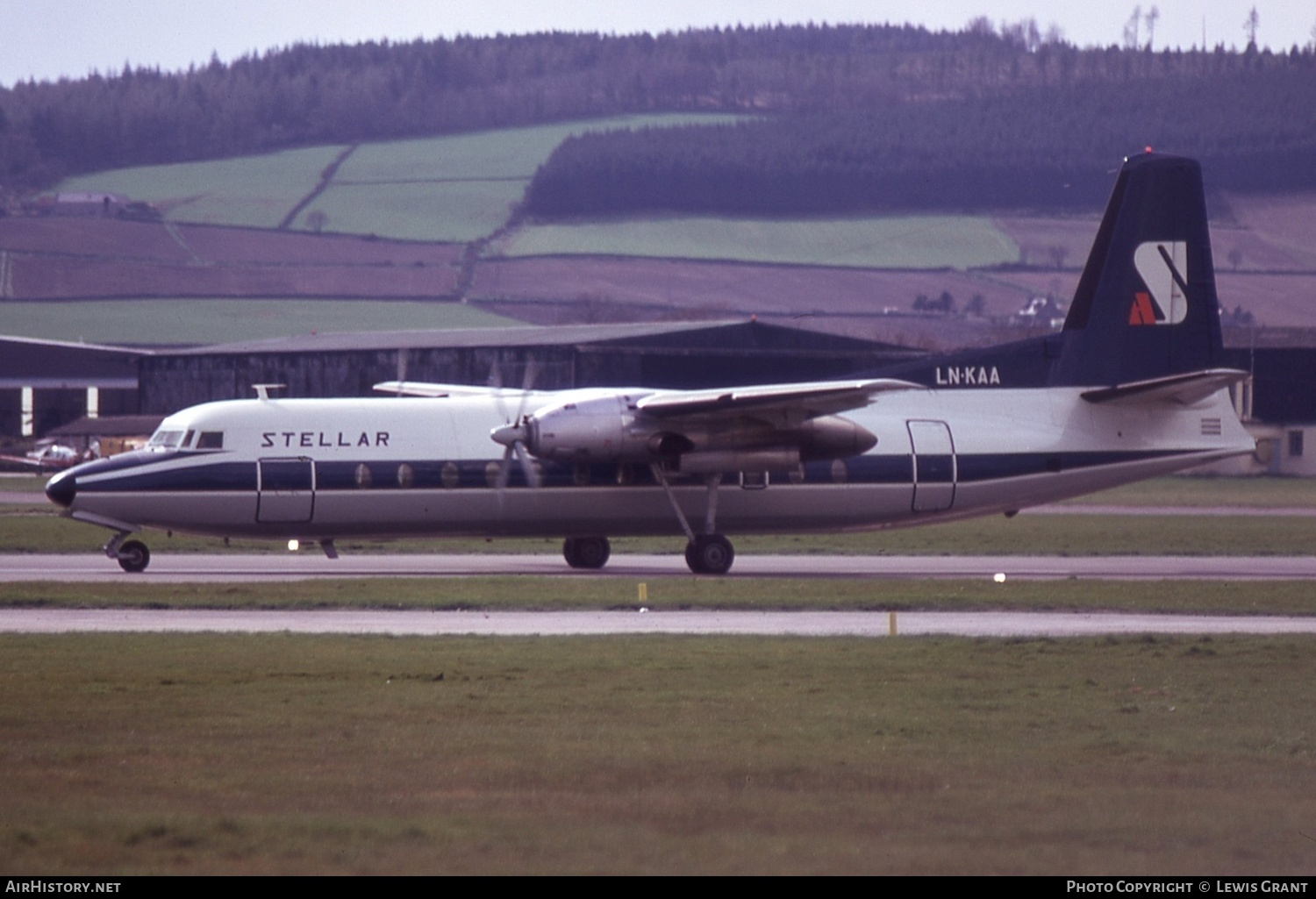 Aircraft Photo of LN-KAA | Fairchild Hiller FH-227B | Stellar Air Transport | AirHistory.net #376605