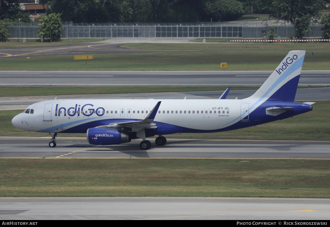 Aircraft Photo of VT-IFY | Airbus A320-232 | IndiGo | AirHistory.net #376607