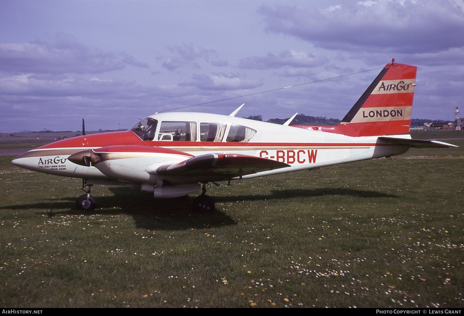 Aircraft Photo of G-BBCW | Piper PA-23-250 Aztec | AirGo | AirHistory.net #376610