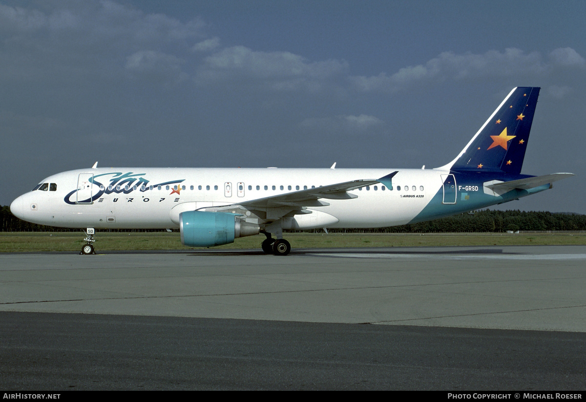 Aircraft Photo of F-GRSD | Airbus A320-214 | STAR Europe | AirHistory.net #376621