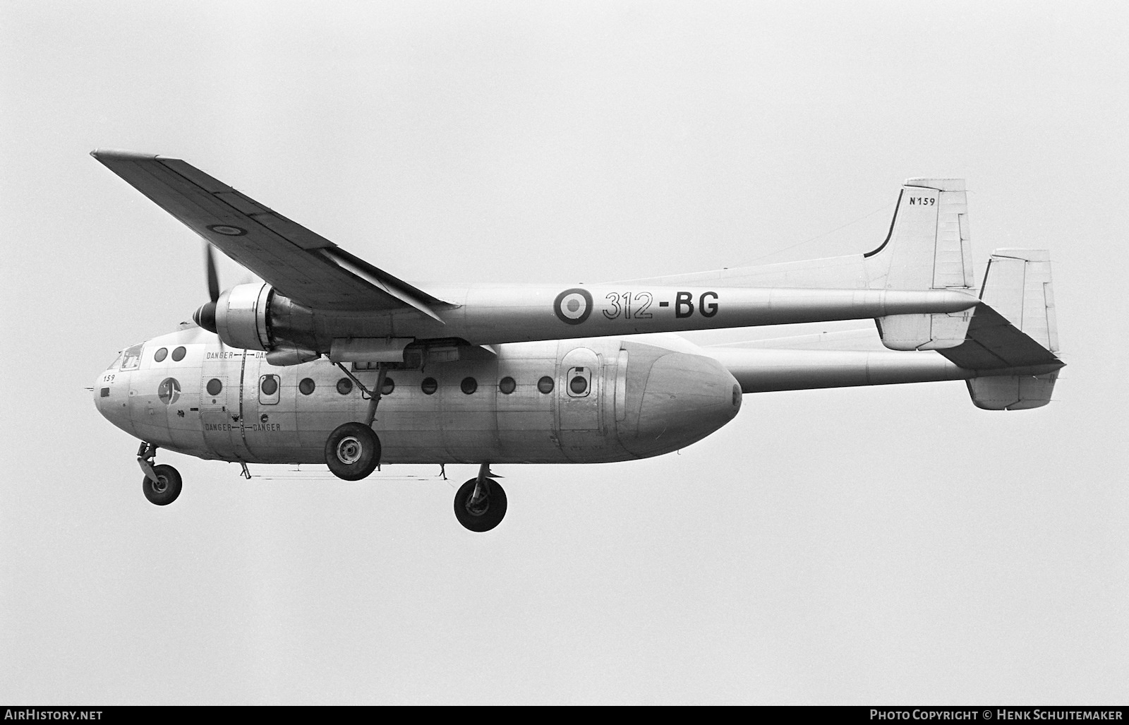 Aircraft Photo of 159 | Nord 2501F-3 Noratlas | France - Air Force | AirHistory.net #376657