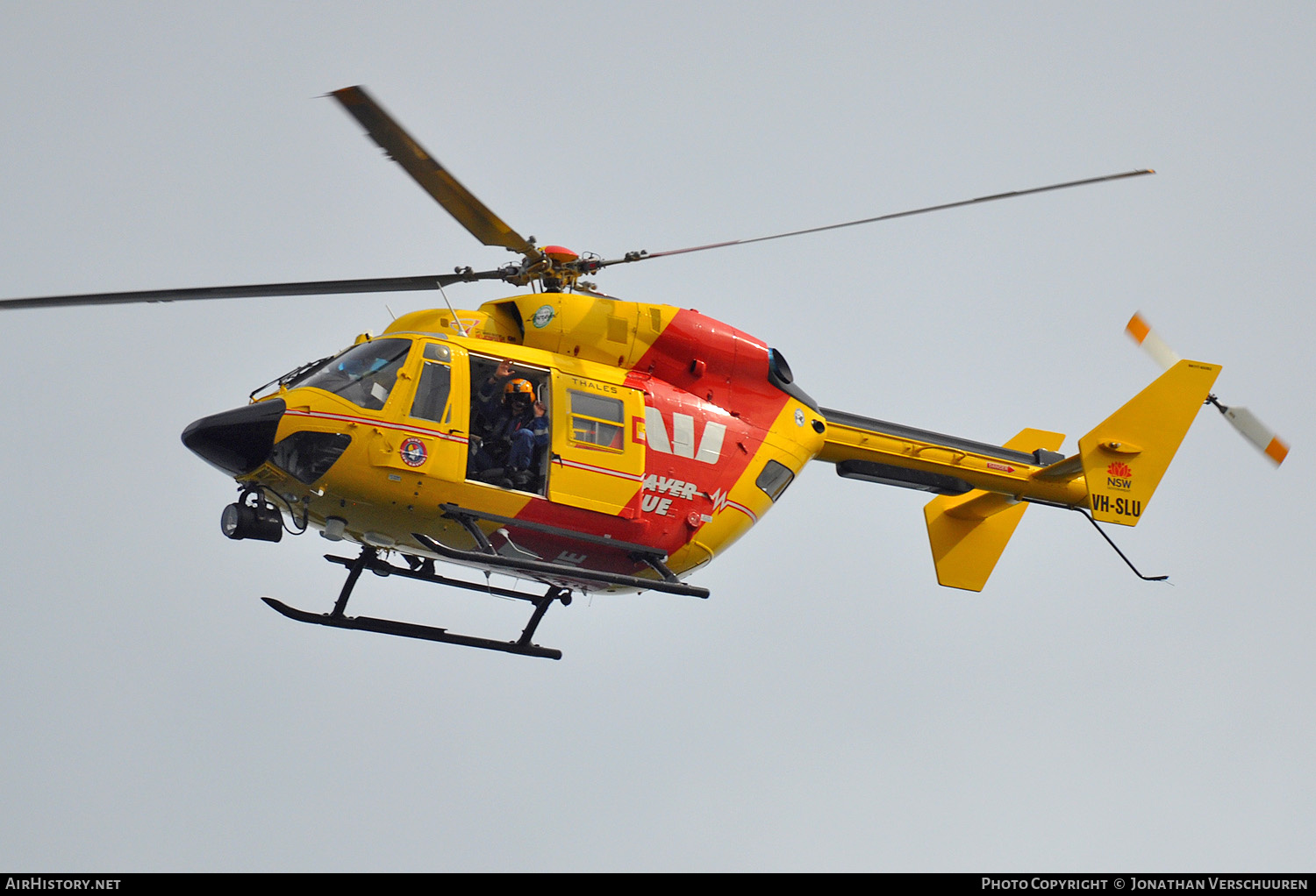 Aircraft Photo of VH-SLU | Eurocopter-Kawasaki BK-117B-1 | NSW Ambulance | AirHistory.net #376670