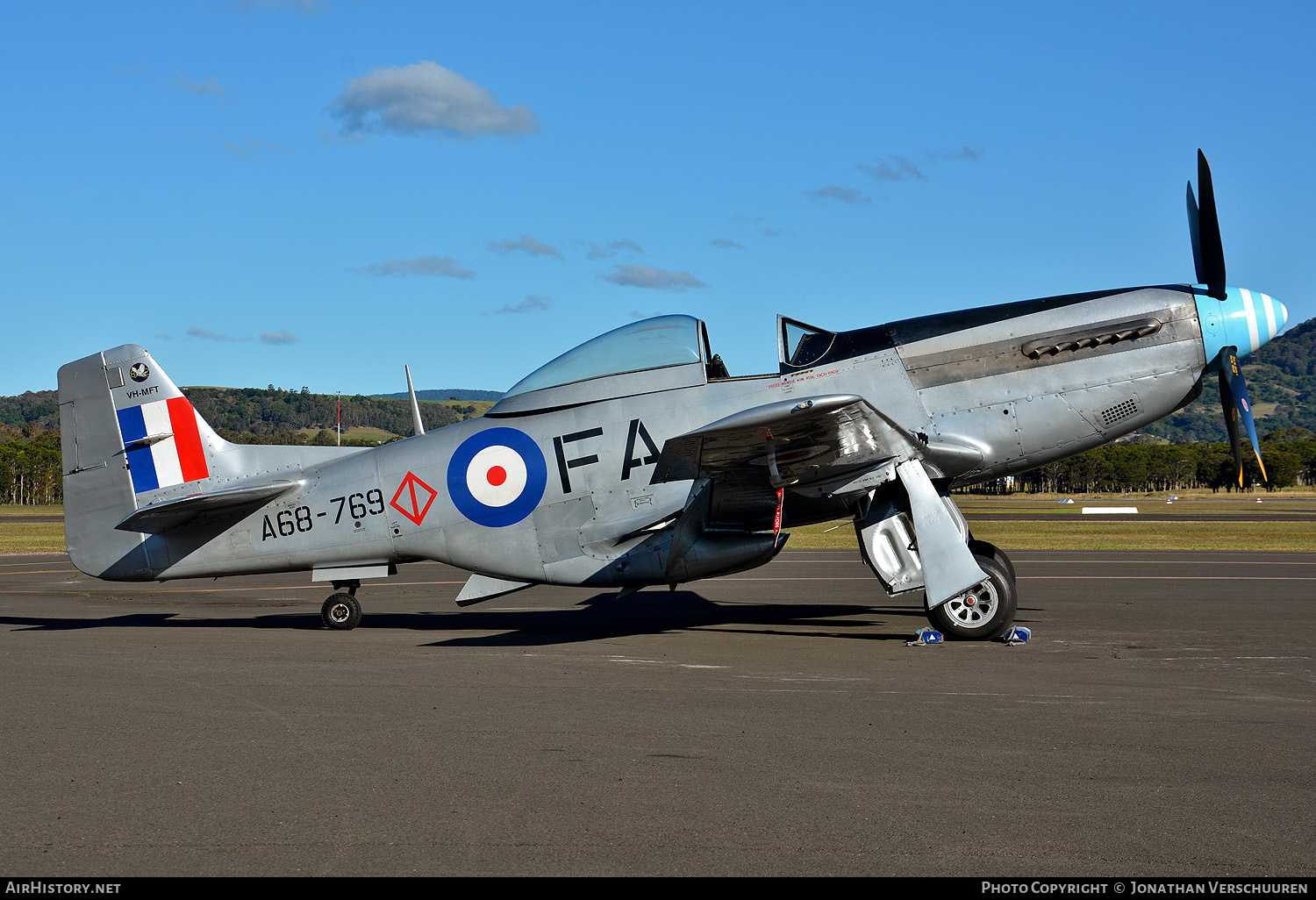 Aircraft Photo of VH-MFT / A68-769 | Commonwealth CA-18 Mustang 21 (P-51D) | Australia - Air Force | AirHistory.net #376689