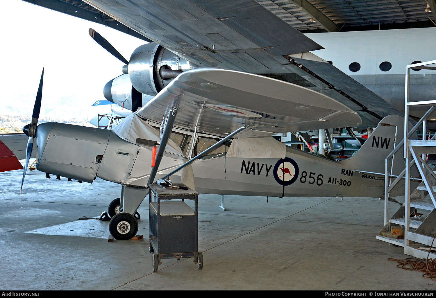 Aircraft Photo of VH-NVY / A11-300 | Auster J-5G Cirrus Autocar | Australia - Navy | AirHistory.net #376692