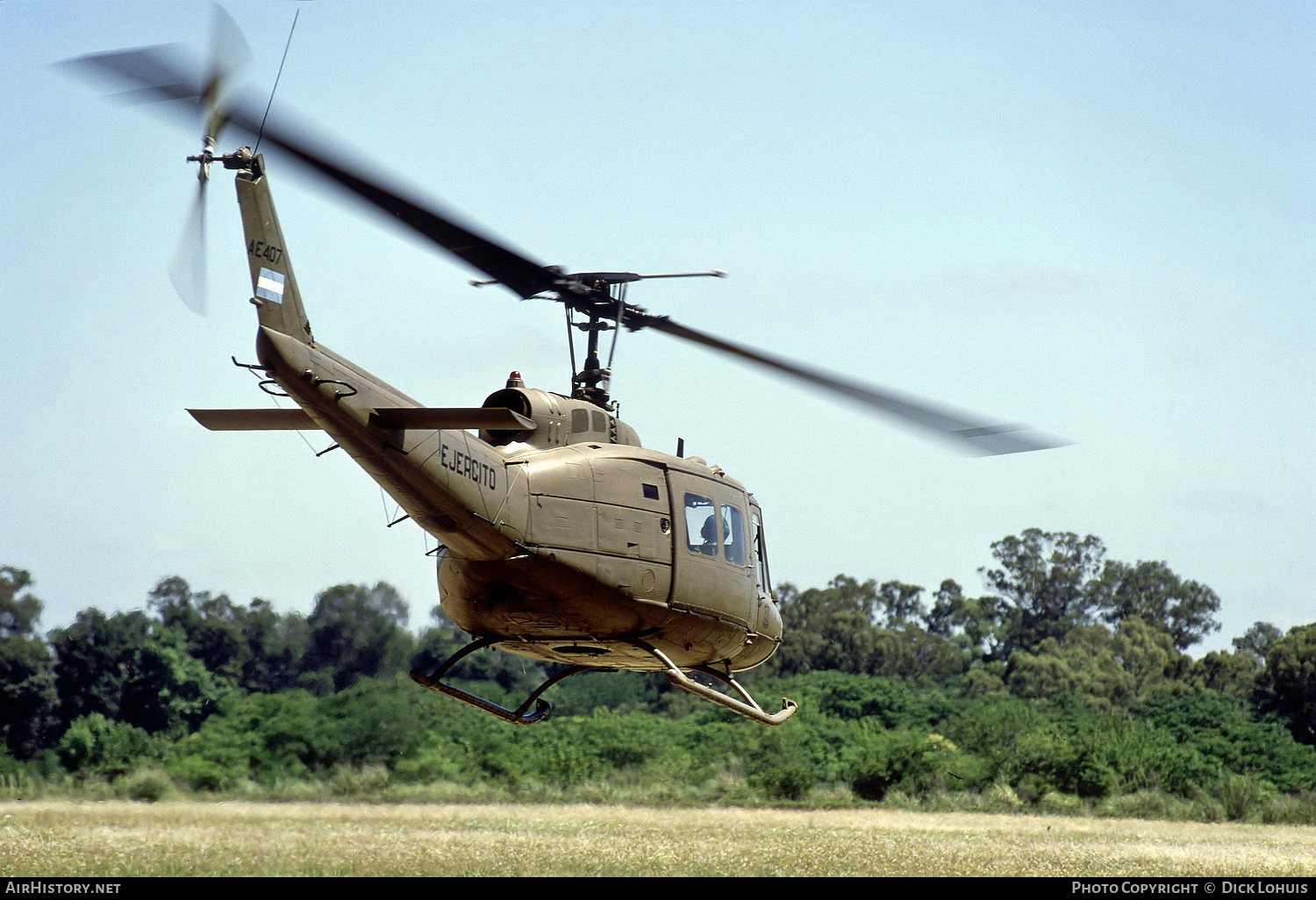 Aircraft Photo of AE-407 | Bell UH-1H Iroquois | Argentina - Army | AirHistory.net #376695