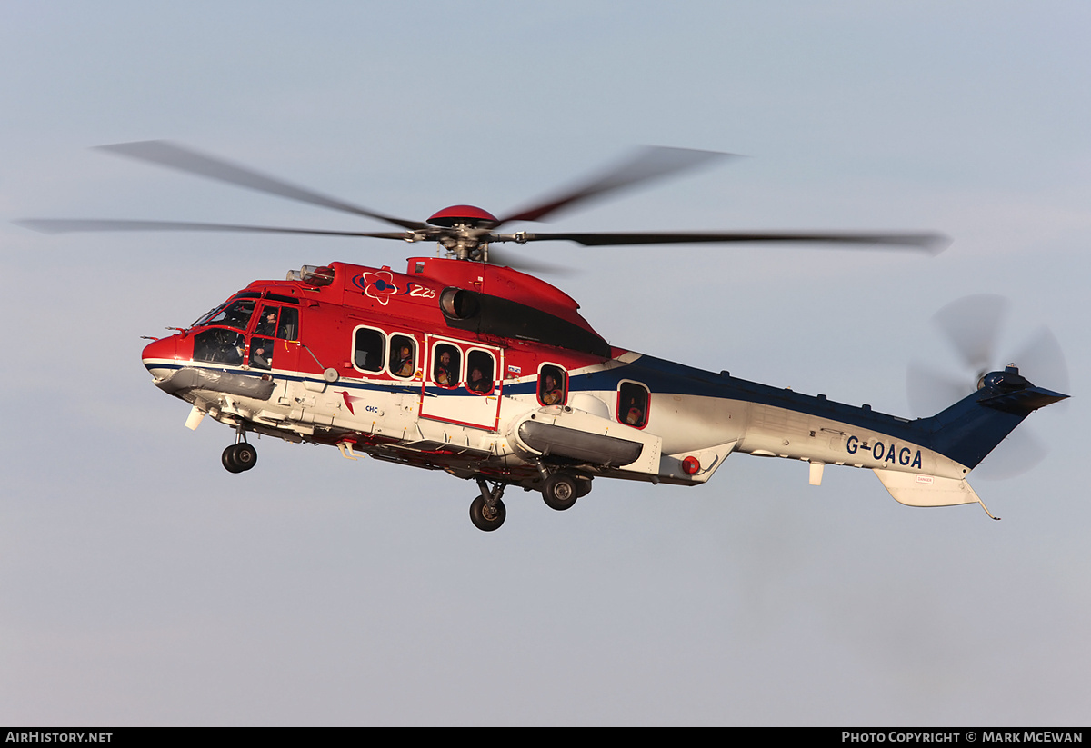 Aircraft Photo of G-OAGA | Eurocopter EC-225LP Super Puma Mk2+ | CHC Helicopters | AirHistory.net #376699