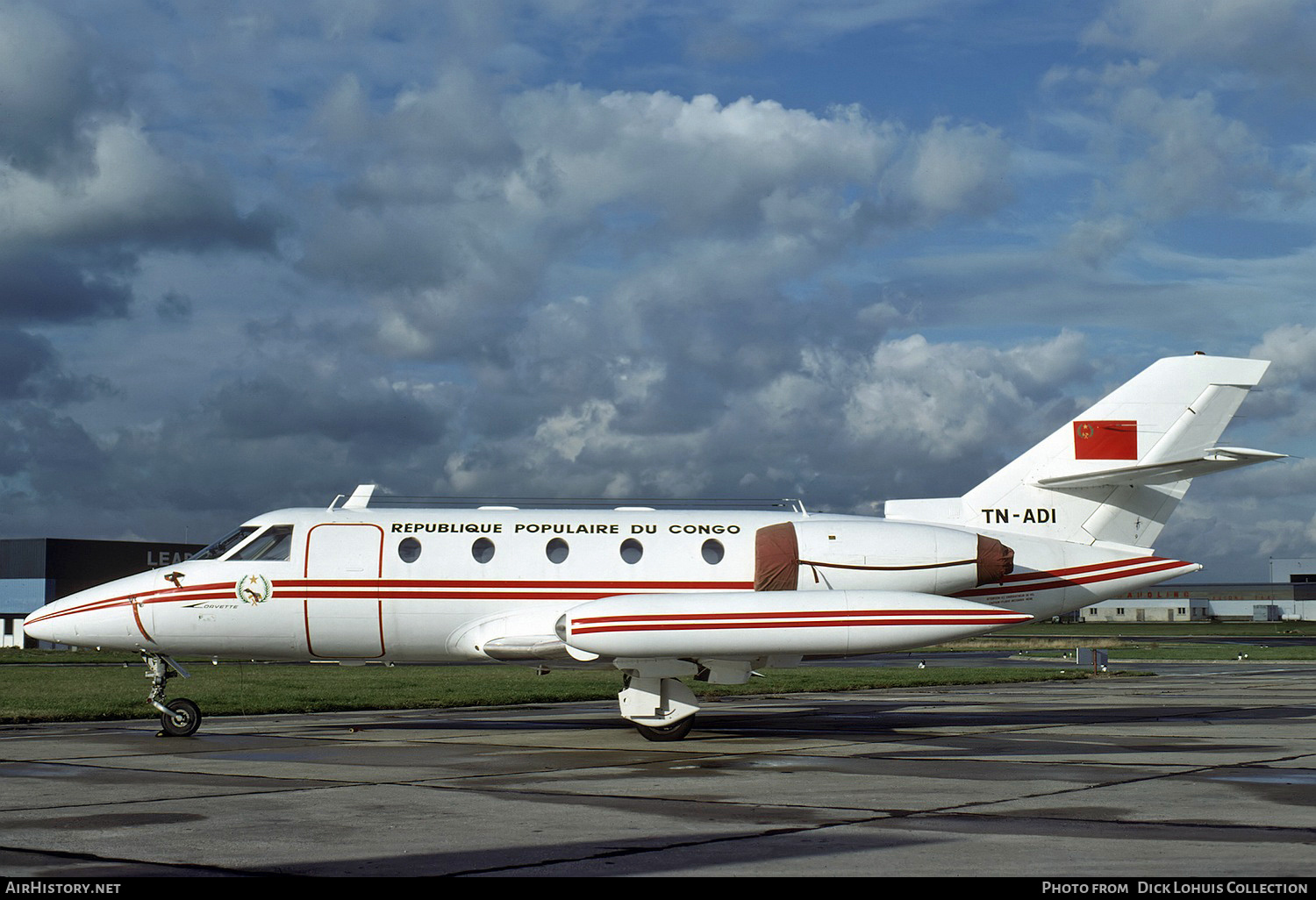 Aircraft Photo of TN-ADI | Aerospatiale SN-601 Corvette 100 | Republique Populaire du Congo | AirHistory.net #376710