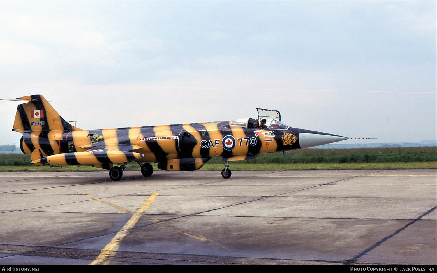 Aircraft Photo of 104770 | Canadair CF-104 Starfighter | Canada - Air Force | AirHistory.net #376718