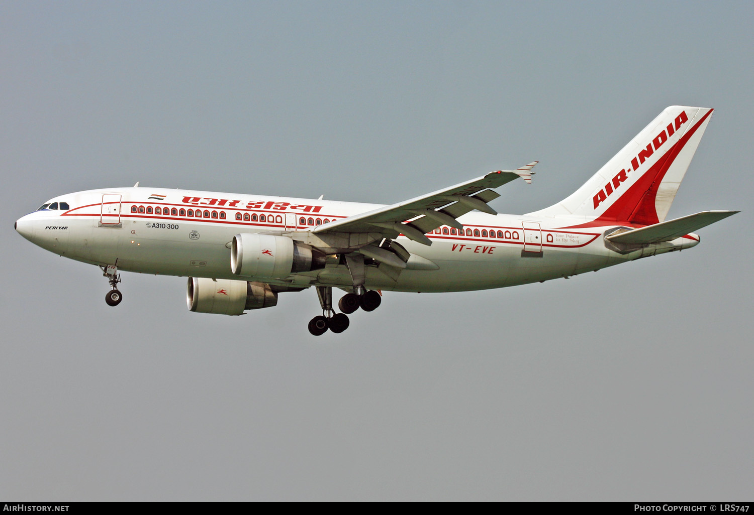 Aircraft Photo of VT-EVE | Airbus A310-324 | Air India | AirHistory.net #376720