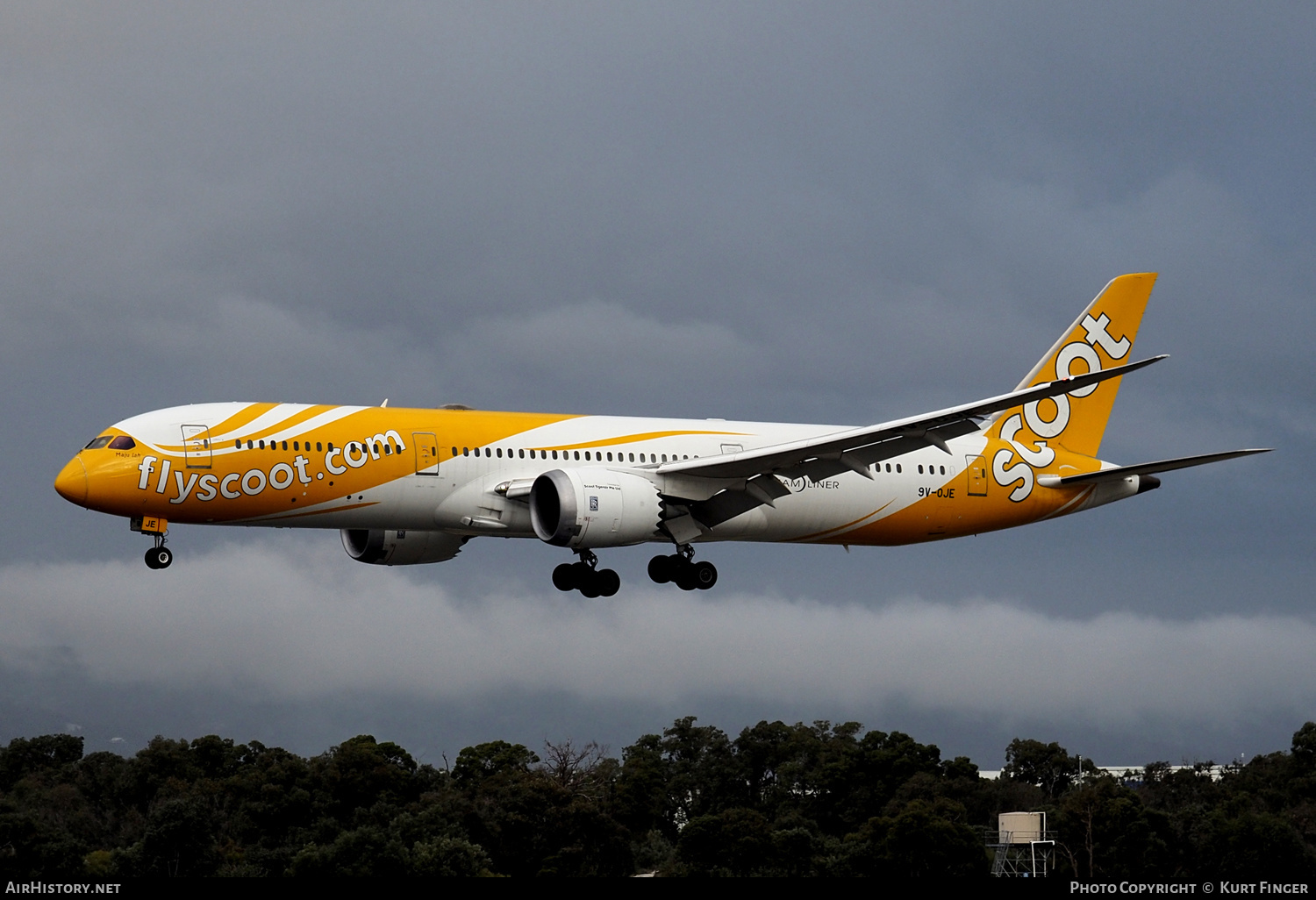 Aircraft Photo of 9V-OJE | Boeing 787-9 Dreamliner | Scoot | AirHistory.net #376726