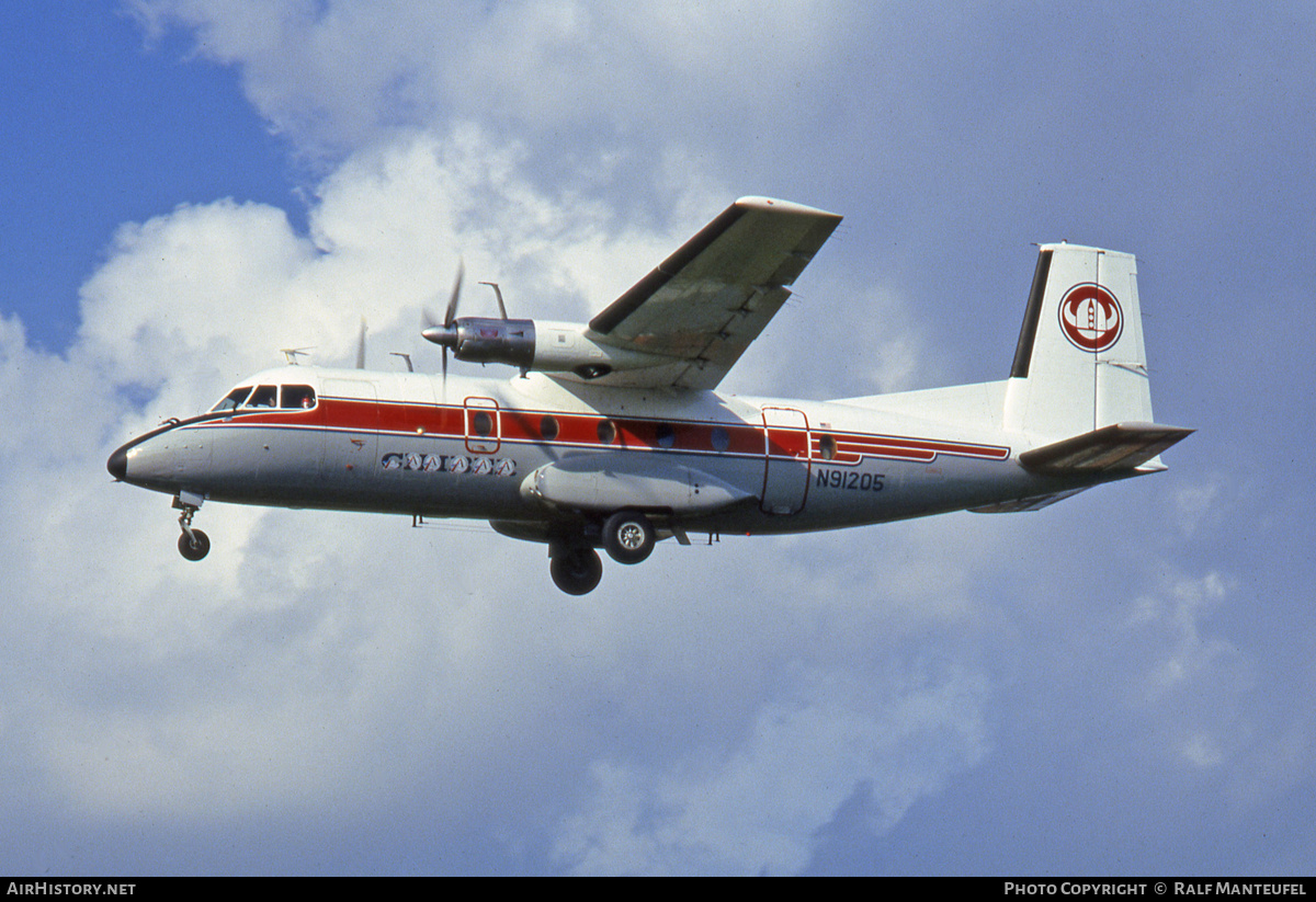 Aircraft Photo of N91205 | Nord 262A-30 | Tempelhof Airways USA | AirHistory.net #376736