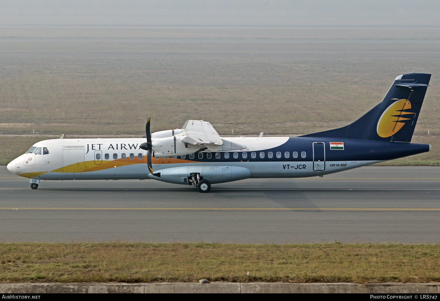 Aircraft Photo of VT-JCR | ATR ATR-72-500 (ATR-72-212A) | Jet Airways | AirHistory.net #376739