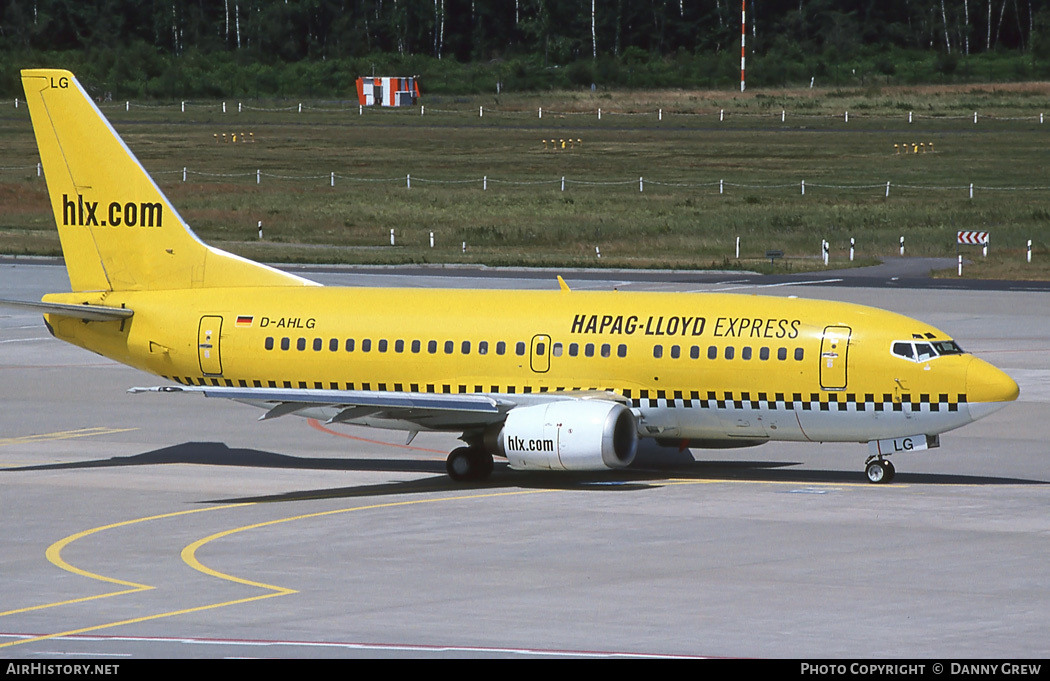 Aircraft Photo of D-AHLG | Boeing 737-5K5 | Hapag-Lloyd Express | AirHistory.net #376742