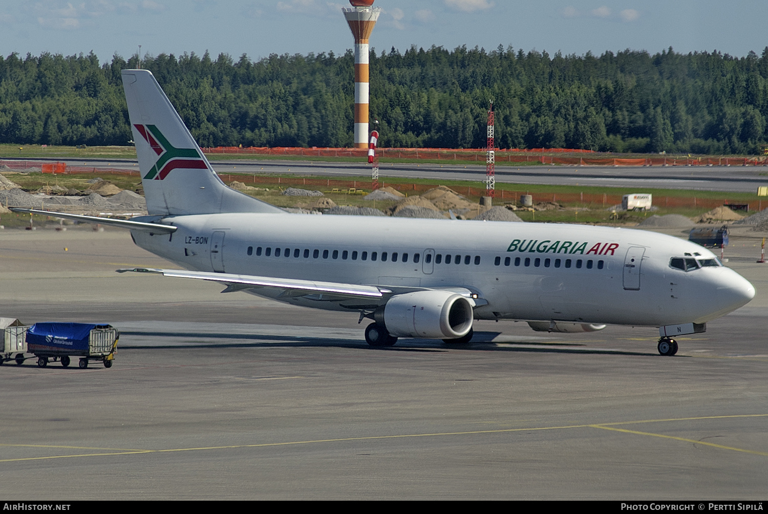 Aircraft Photo of LZ-BON | Boeing 737-31S | Bulgaria Air | AirHistory.net #376744