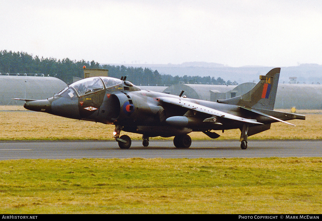Aircraft Photo of XZ145 | Hawker Siddeley Harrier T4 | UK - Air Force | AirHistory.net #376759