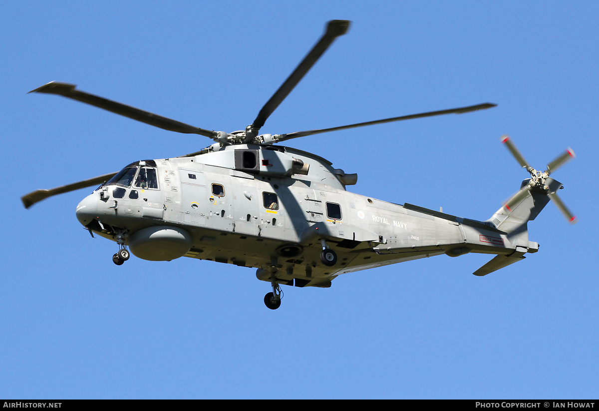 Aircraft Photo of ZH835 | EHI EH101-111 Merlin HM2 | UK - Navy | AirHistory.net #376761