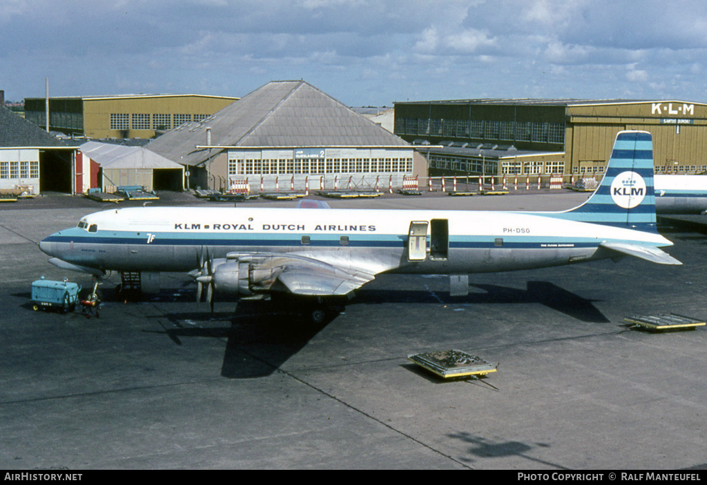 Aircraft Photo of PH-DSG | Douglas DC-7C(F) | KLM - Royal Dutch Airlines | AirHistory.net #376775