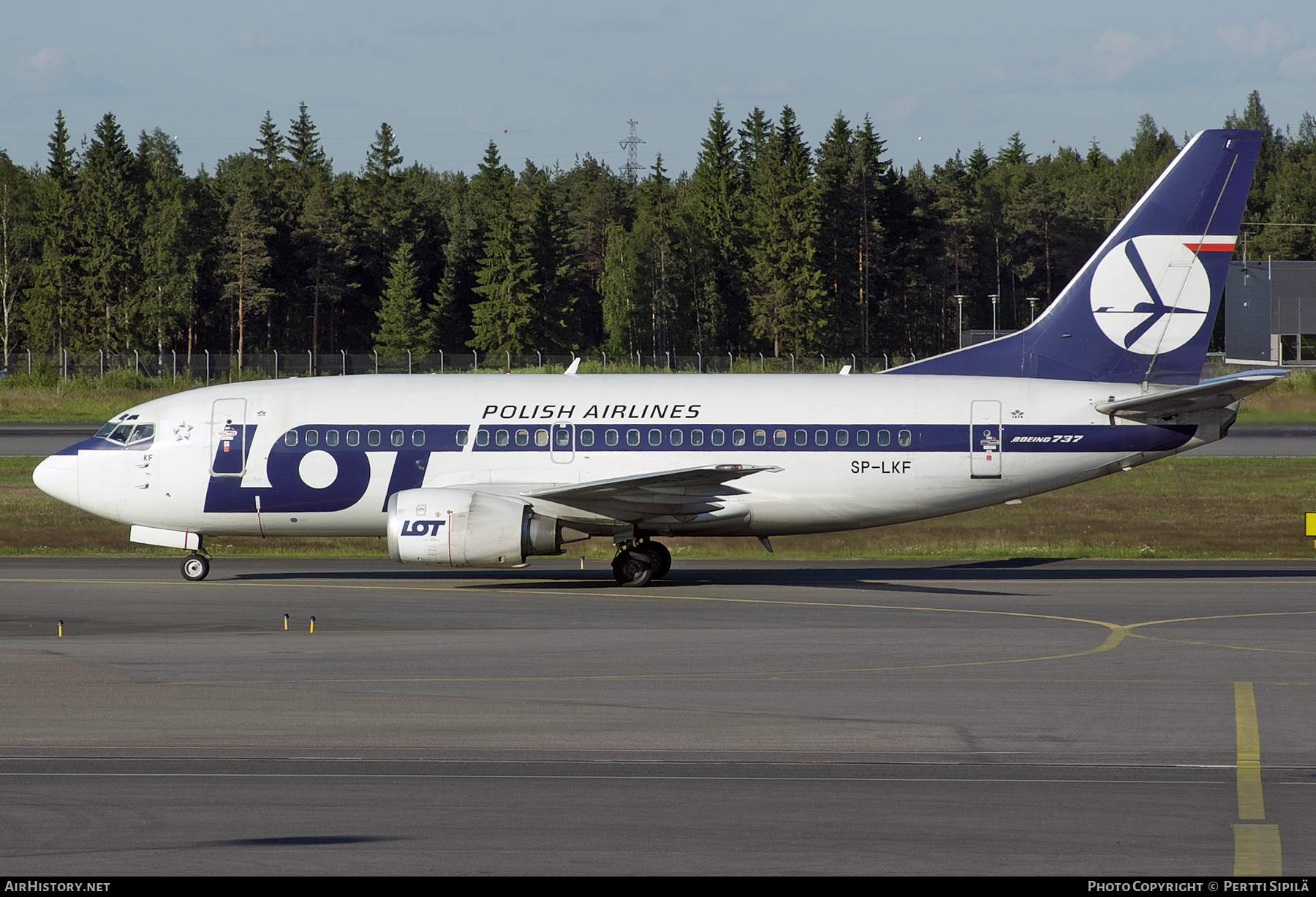 Aircraft Photo of SP-LKF | Boeing 737-55D | LOT Polish Airlines - Polskie Linie Lotnicze | AirHistory.net #376795